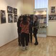 Сотрудники РИКЦ г. Видного перед открытием выставки. Последние приготовления