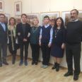 Потомки и родственники фотографа Роберта Диамента на открытии выставки, посвященной 110-летию со дня рождения
