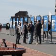 Представители СМИ на открытии фотовыставки Роберта Диамента «Северные конвои 1941–2026»