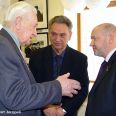 Герой Советского Союза Григорий Паламарчук, Леонид Рафаилович Диамент и Председатель МГД Владимир Платнов